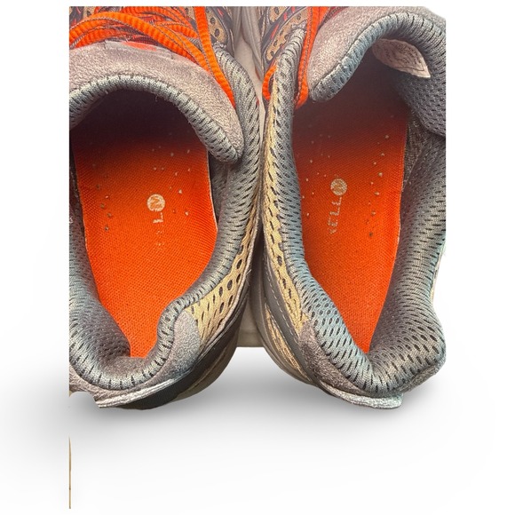 Merrell Castle Rock Lantern Mens Trail Running Shoes Grey Orange J06525 Size 9.5 - Picture 9 of 9